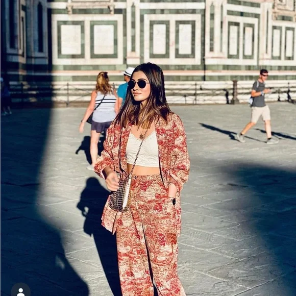 cord india shacket set
